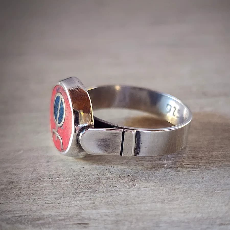Anillo  Rojo Dibu