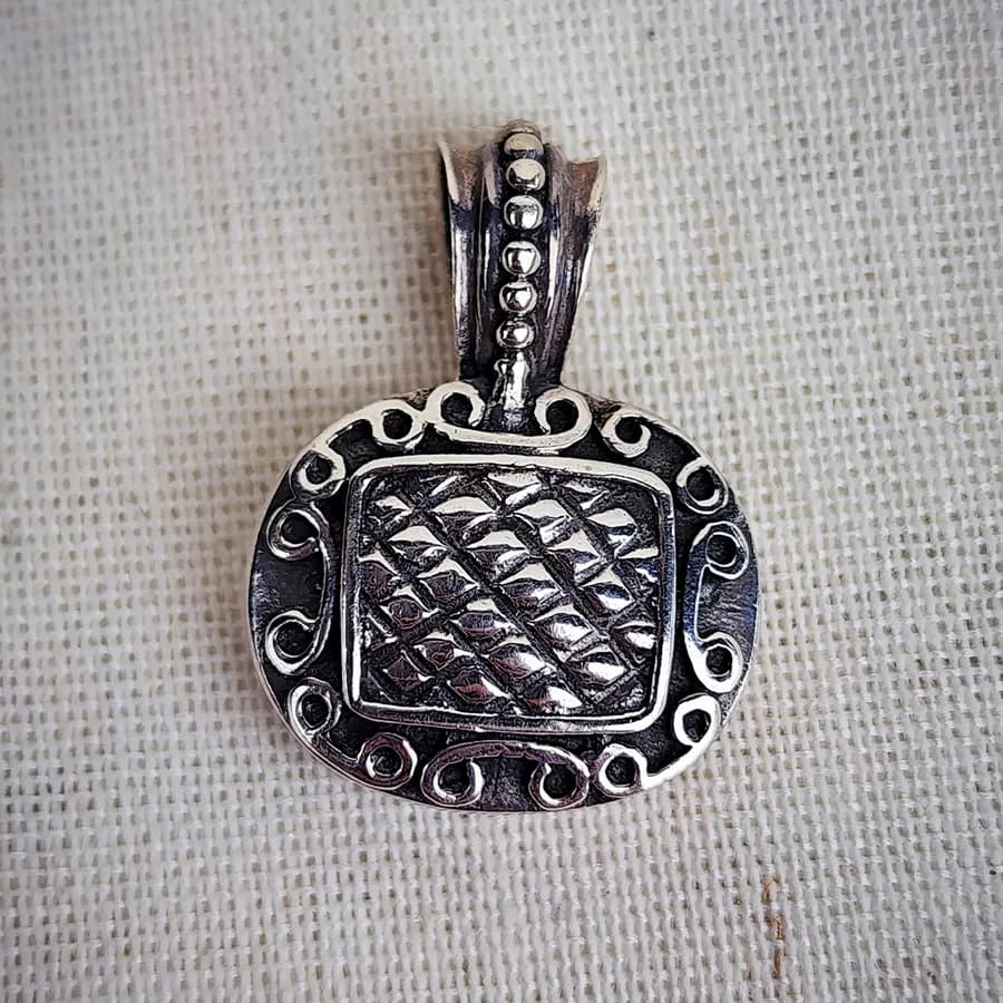 Dije Plata Lisa Cartera