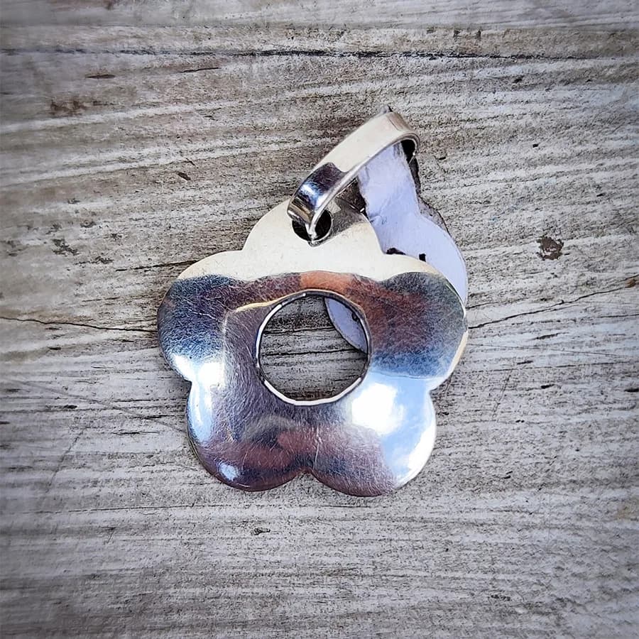 Dije Plata Lisa Flor